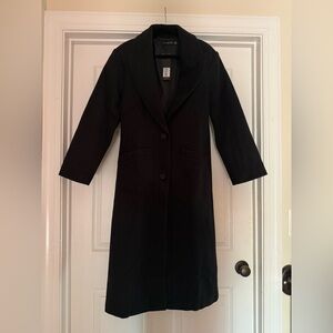 Lioness Elegant Black Trench Coat